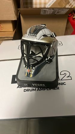 New Vegas Golden Knights Mini Goalie Mask