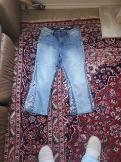 Floral Jeans