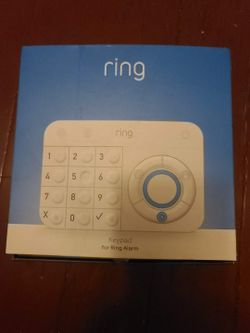 Ring Alarm.. KEYPAD ONLY.  $15