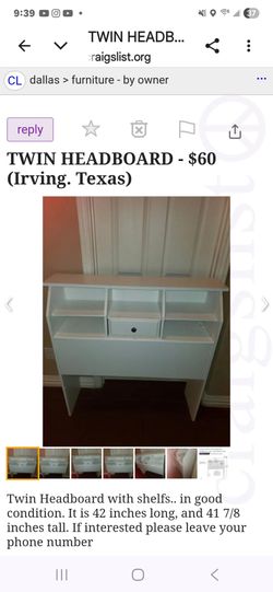 TWIN  HEADBOARD