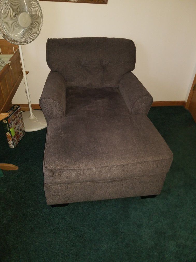 Chaise Chair  Gray