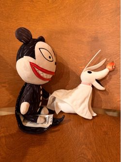 🐕 👁️  New Disney The Nightmare Before Christmas Vampire Teddy & Zero Dog