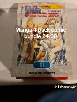 Manga 4 pack comic bundle