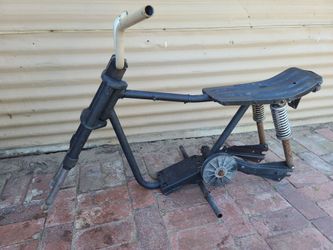 Vintage mini bike frame