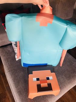 Minecraft Steve Halloween Costume with Mask