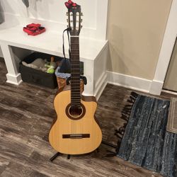 Cordoba C5-CE SP Classical Acoustic-Electric Guitar Natural