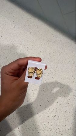Hello kitty necklace , Hello kitty stud earrings