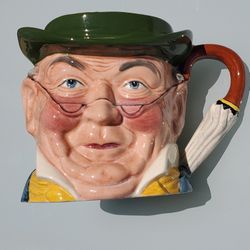 Toby Mug Mr. Pickwick by Sylvac Staffordshire Made in England