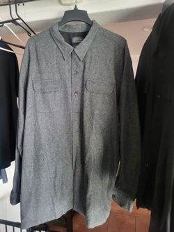 3XL Tall Pendleton grey