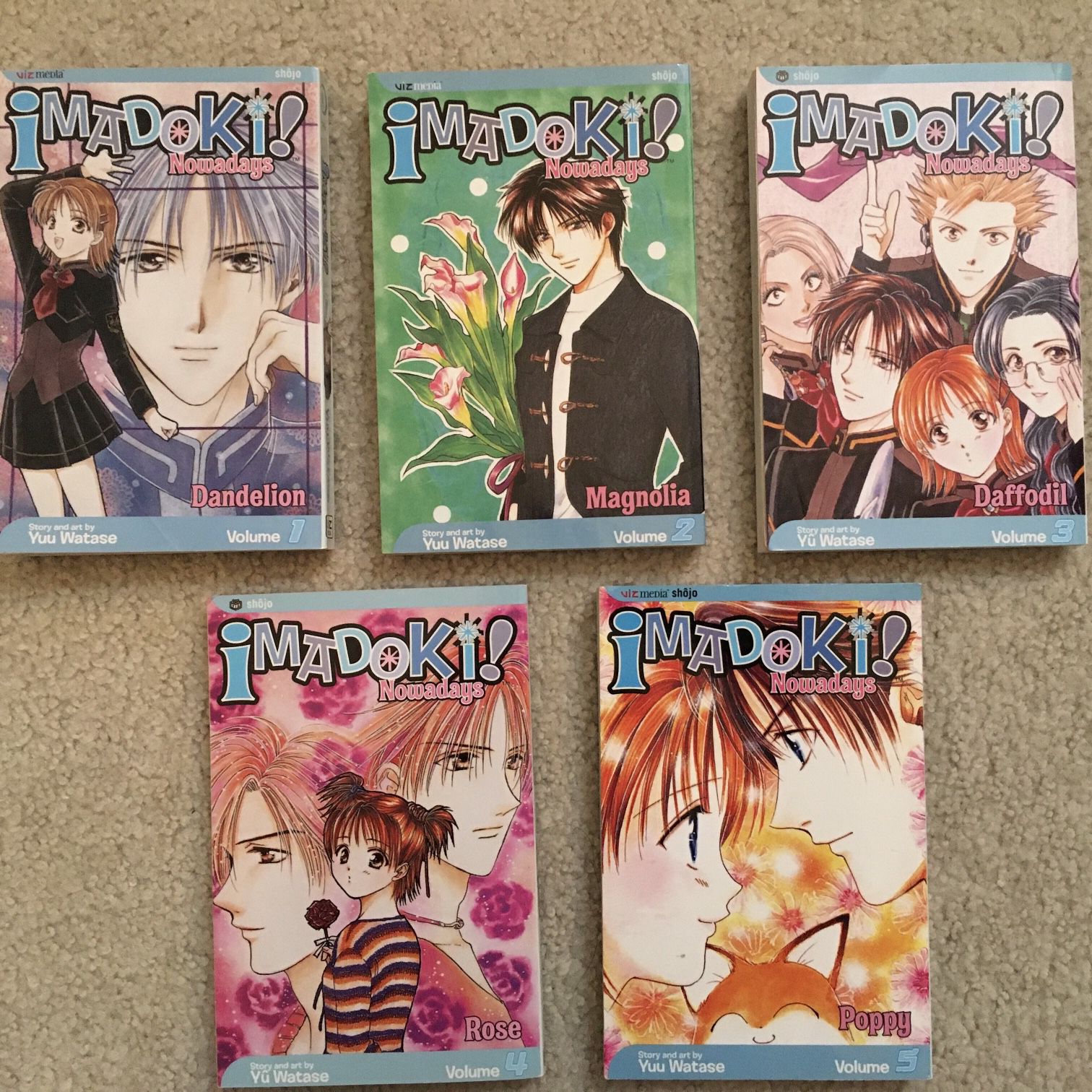 Manga Book Imadoki Vol 1 - 5