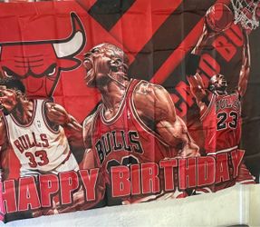 Chicago bulls birthday decorations