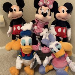 Disney Plush $20 Each