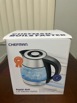 CHEFMAN Rapid-Boil 1.2L Electric Kettle