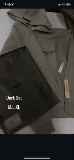 Fear of God Essentials Hoodie Dark Oat