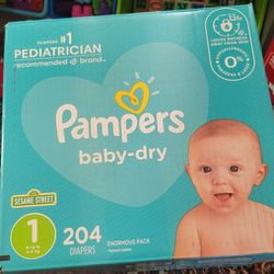 Pampers Size 1 (2 Boxes)