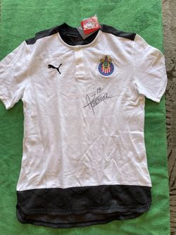 Soccer Shirt Signed By Angel Zaldivar (large Slim Fit)