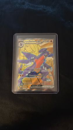 Cynthia's Garchomp EX Pokémon Card 215/182