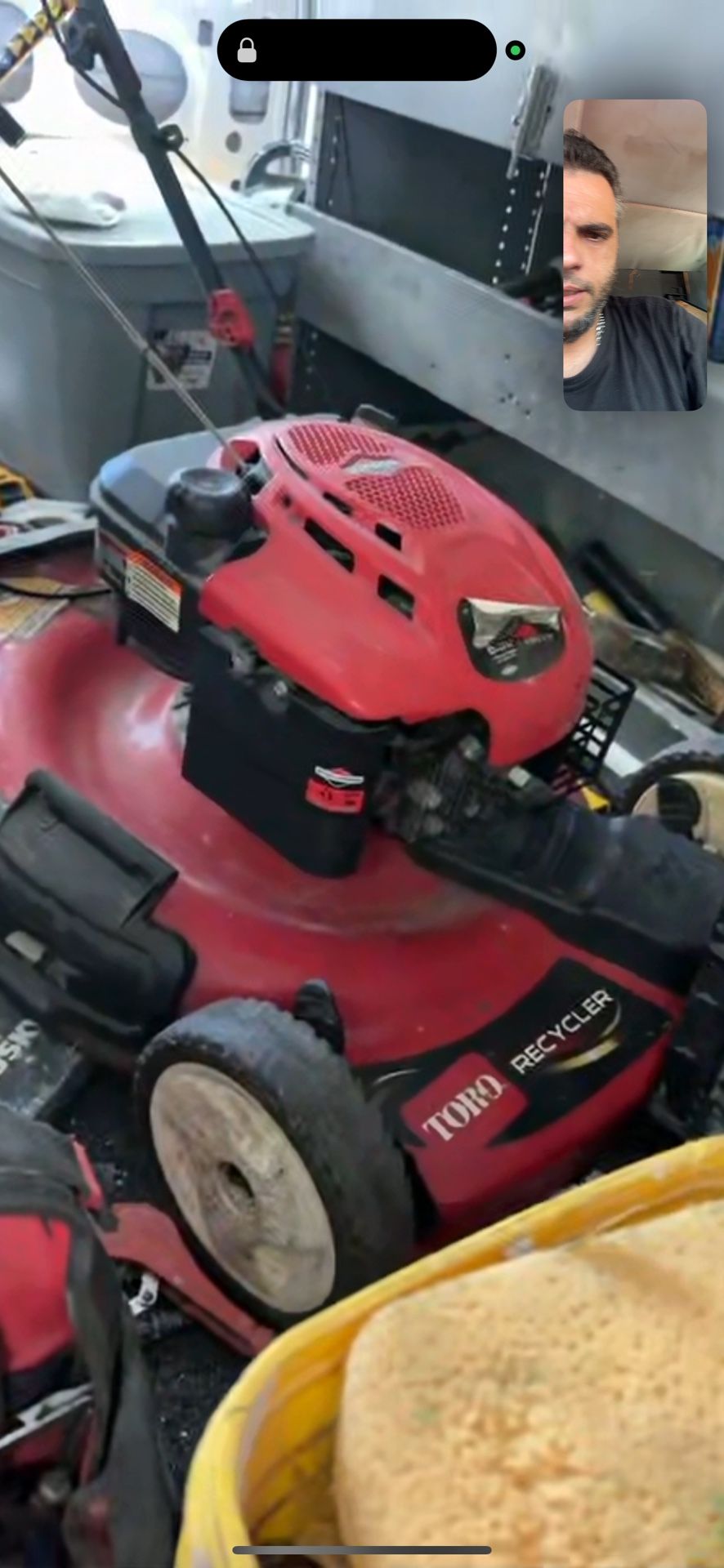 Lawn Mower. Weed Eater. Edger.