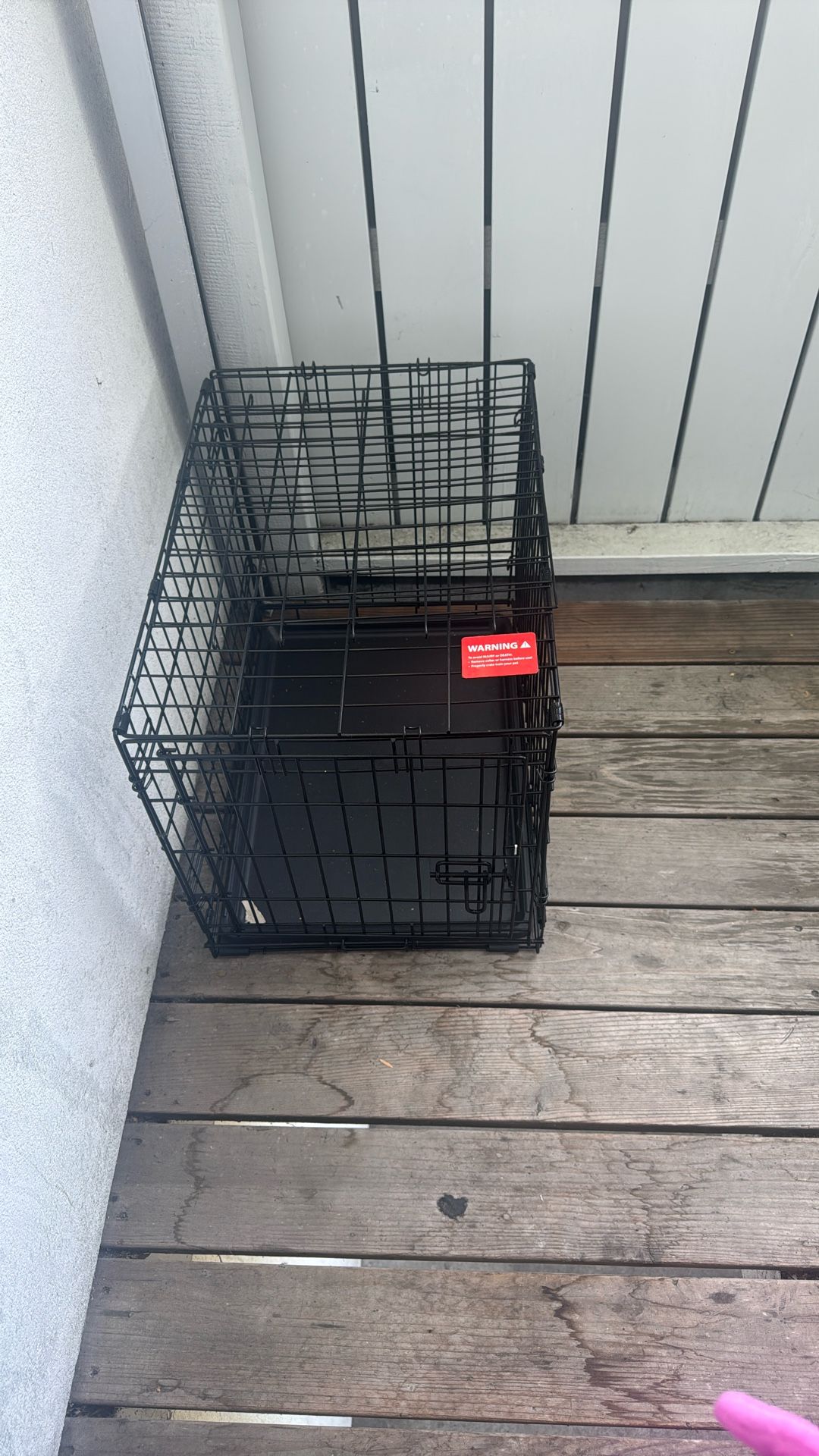 Black Puppy/Small Dog Kennel
