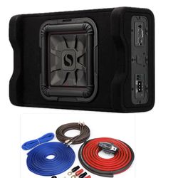 NEW BASS PACKAGE KICKER L7t 12” INSTALLED