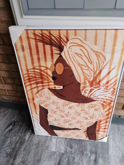 Wall art 36 x 24 pickup only cash