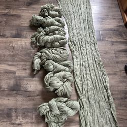 Sage Table Runners