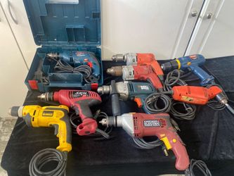 Selling my collection of corded power tools see below for pricing