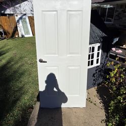 32x80 back door metal , Ready to install