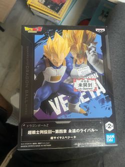 Banpresto SSJ1 Vegeta Japanese Figurine, Purchased in Japan