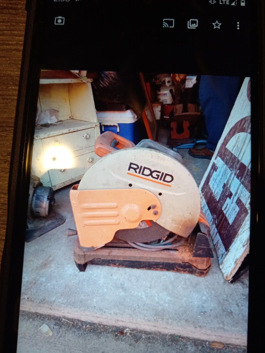 Ridgid Chop Saw