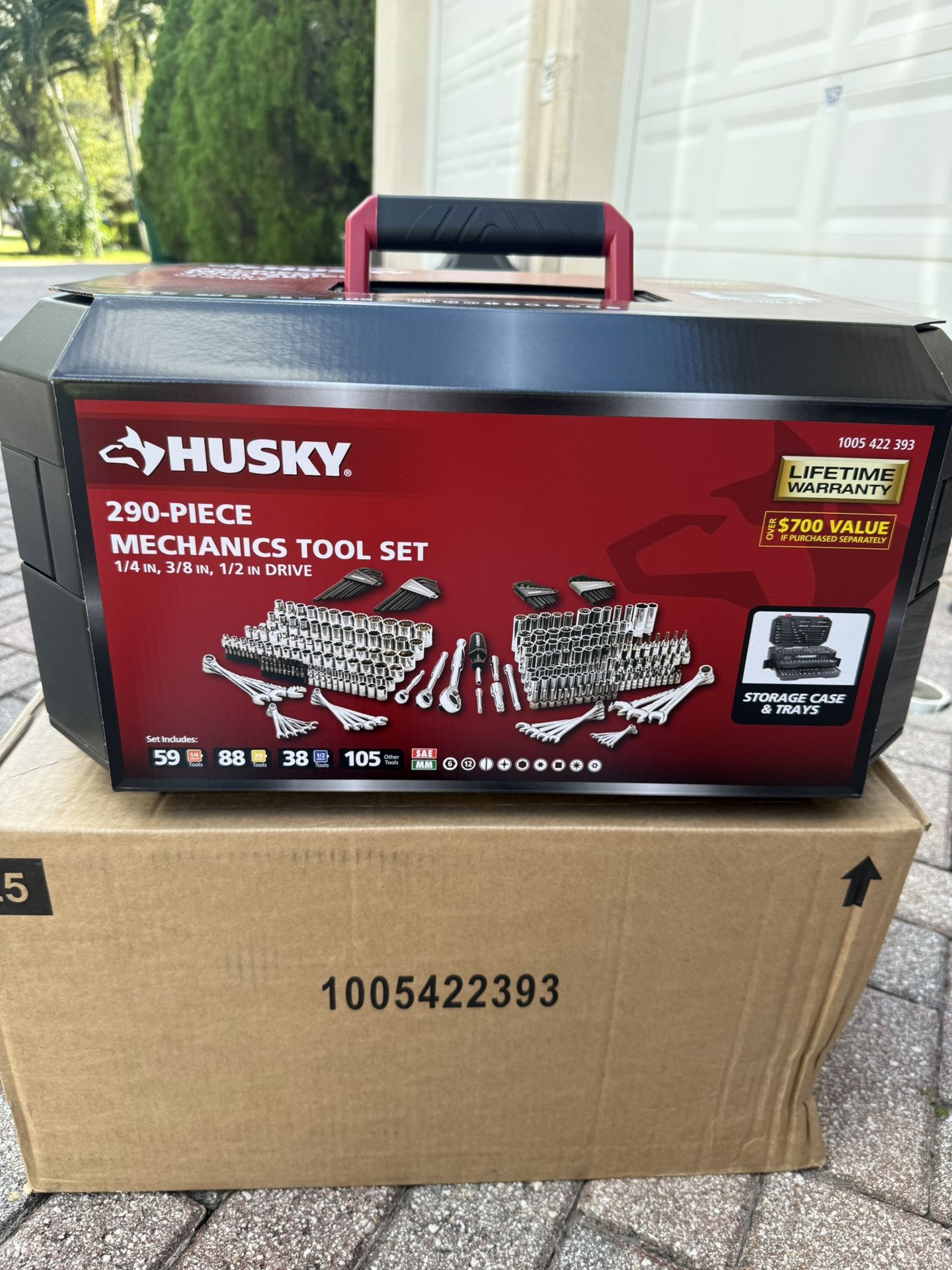 Husky 290 Piece Mechanics Tool Set