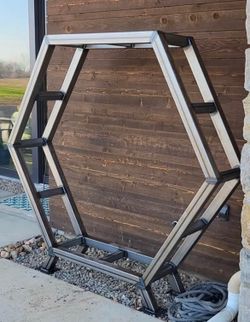 Hexagon Firewood Rack
