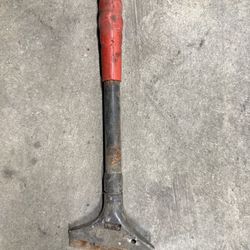 heavy-duty floor and wall scraper. 