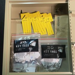 Key Box: 64 Key Capacity, Single Key Lock, Steel, Beige Wall Mount  