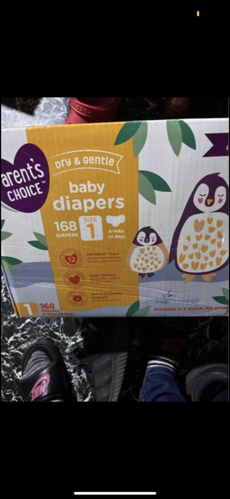Size 1 Parent Choice Diapers 