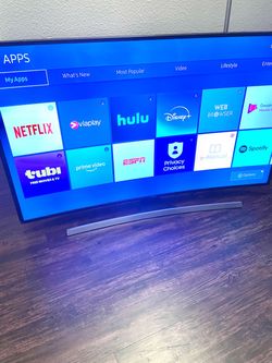 55”Samsung Curved 4K 2160p UHD Smart HDR