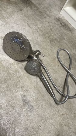 Moen Attract 6-Spray Dual Shower Head Brushed Nickel