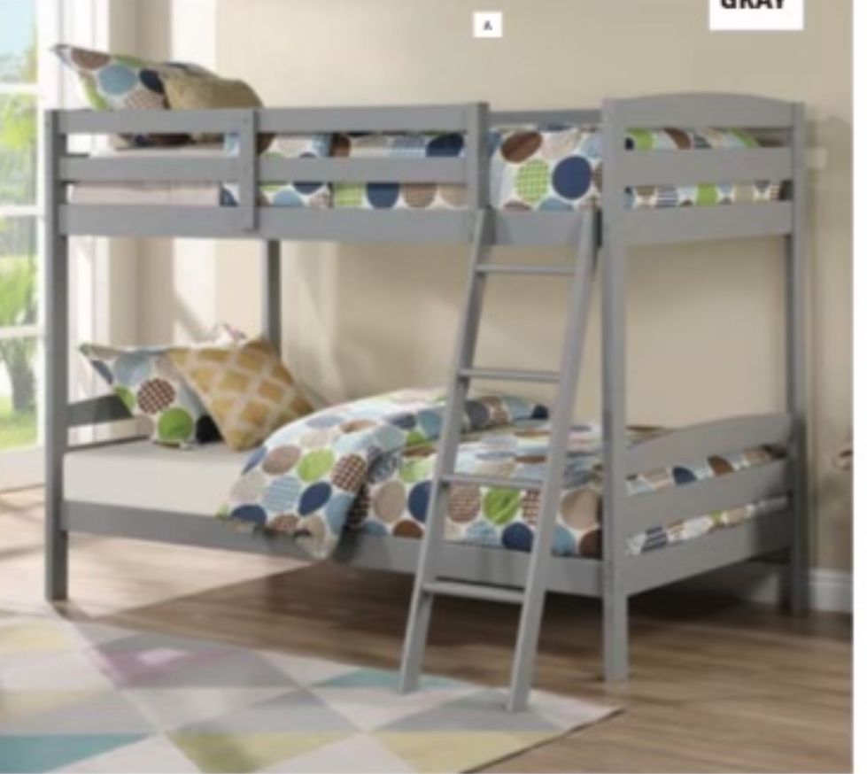 Bunk Bed Twin And Twin Not Including Mattress