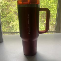 Red Holiday Stanley Tumbler Cup