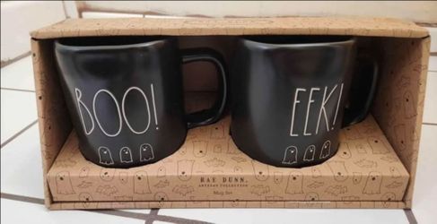 2 Rae Dunn Halloween Mugs