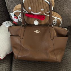 Leather Coach Purse 