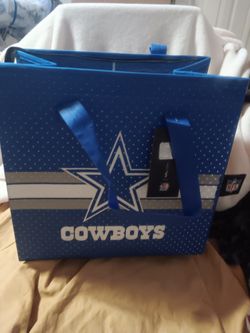 New NFL Cowboys Insulated Zipper Cooler Tote Bag