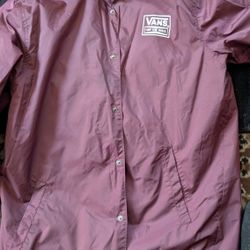 Vans Off The Wall Jacket Burgundy