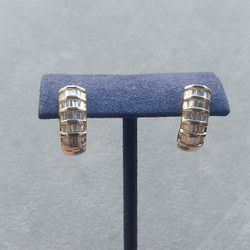 Baguette Diamond Earrings 💎 Wedding