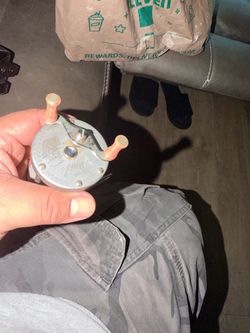 JC Higgins reel engraved