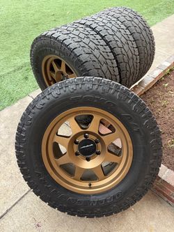 Method Chevy Silverado wheels and tires