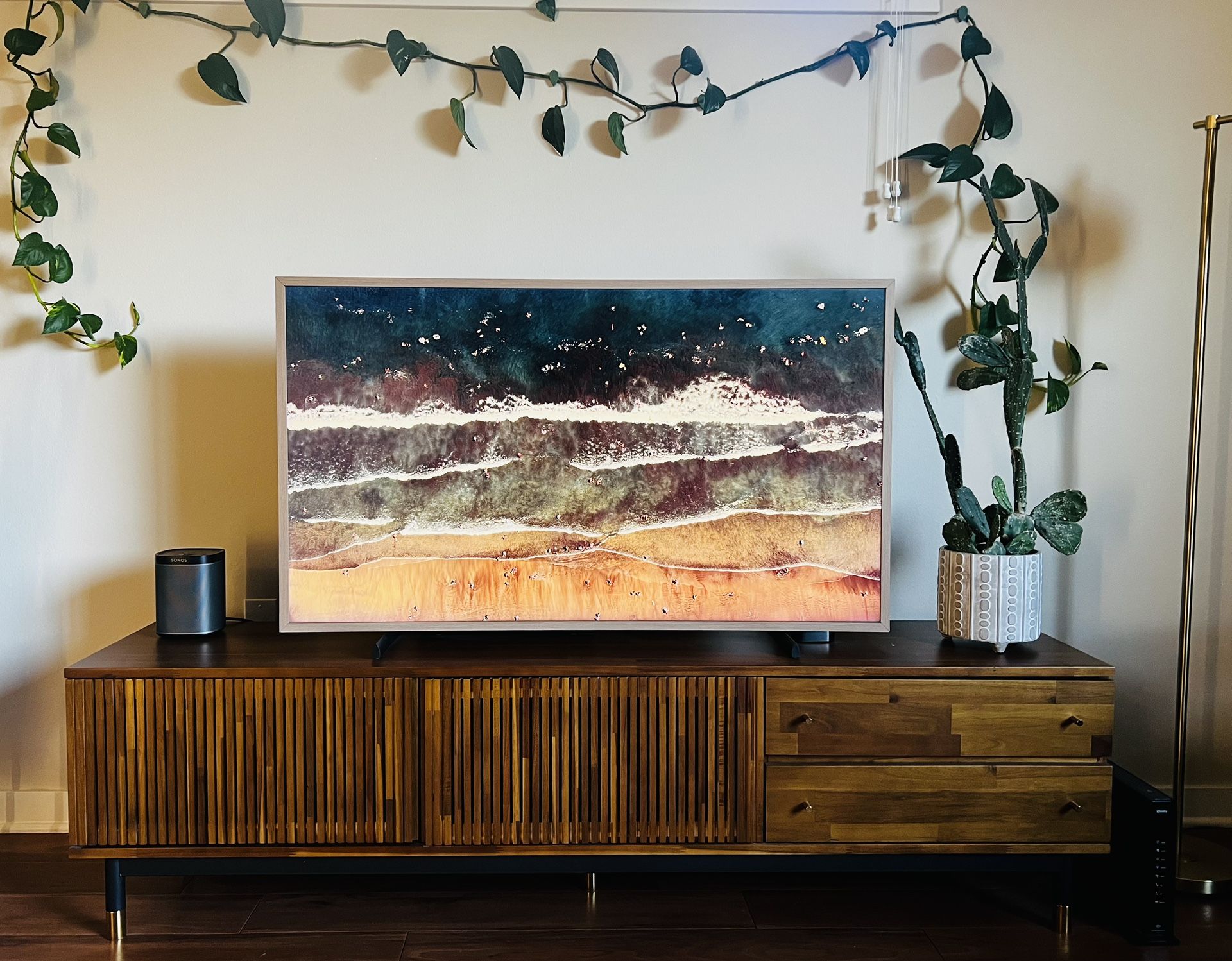Mid-Century Modern Wooden TV Stand - All Modern