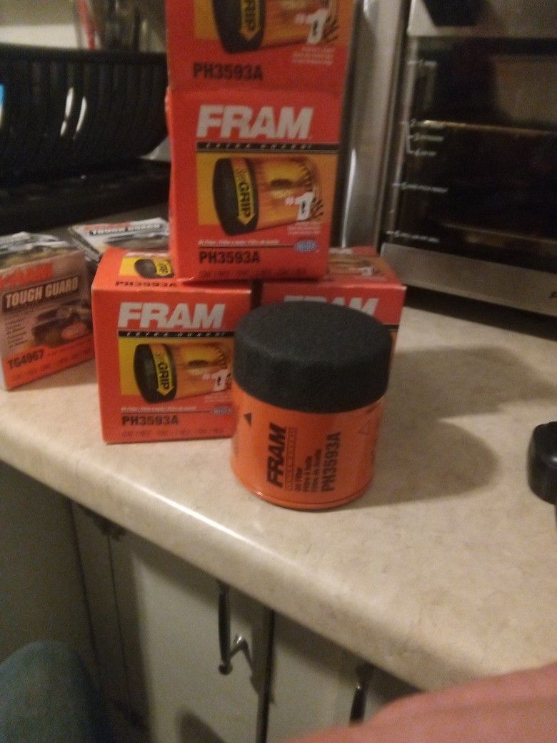 3 Fram PH3593A Extra Gaurd Oil Filters ..Accord ,Civic Prelude,Integra,Sonata