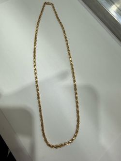14k Rope link Chain