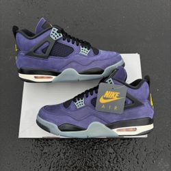 Jordan 4 Retro “Lakers Imperial Purple” Sizes 10 - 12 Men’s and 7Y Kid’s IN HAND BRAND NEW
